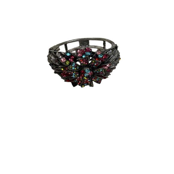 Colorful And Oilspill Cuff Bracelet - Picture 2 of 5